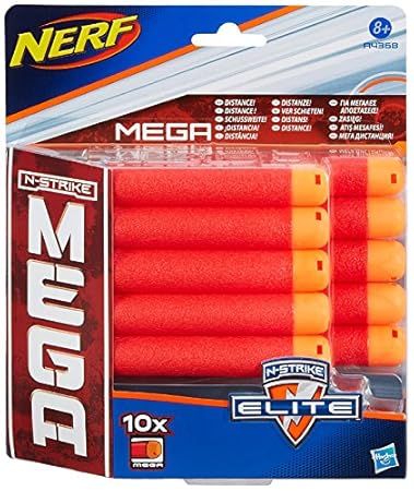 Hasbro A4368E24 N-Strike Elite MEGA Darts, Nerf Zubehör