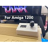 Floppy Drive Emulator For Amiga 1200 Like Gotek Complete Kit with Large OLED, Bracket and Control Panel
