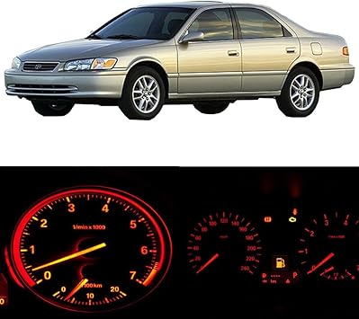 Amazon Com Cciyu 22pack Red Instrument Dashboard Gauge Cluster Replacement Light Kit Replacement Fit For 1997 2001 Toyota Camry Automotive