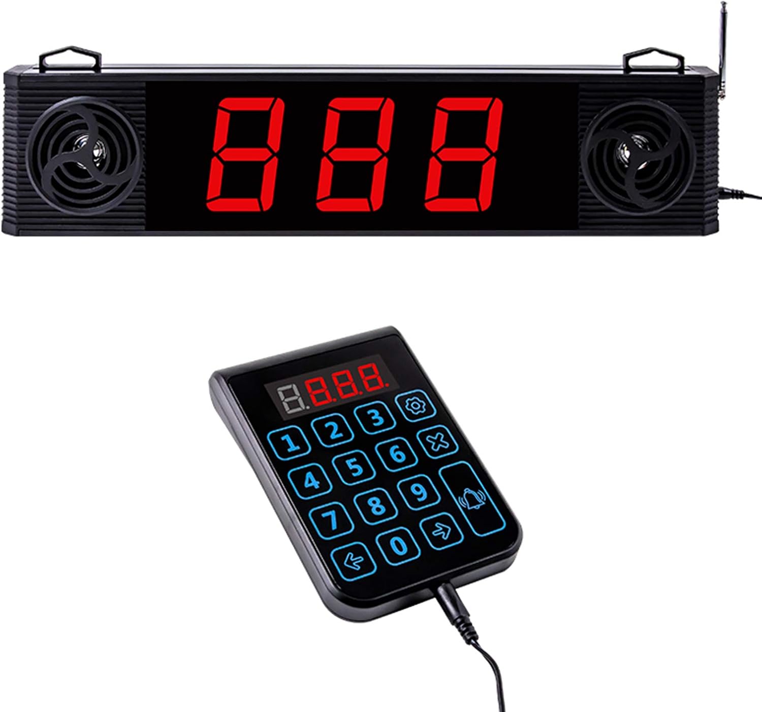 Wireless Calling System Take A Number System Wireless Restaurant Pager ...