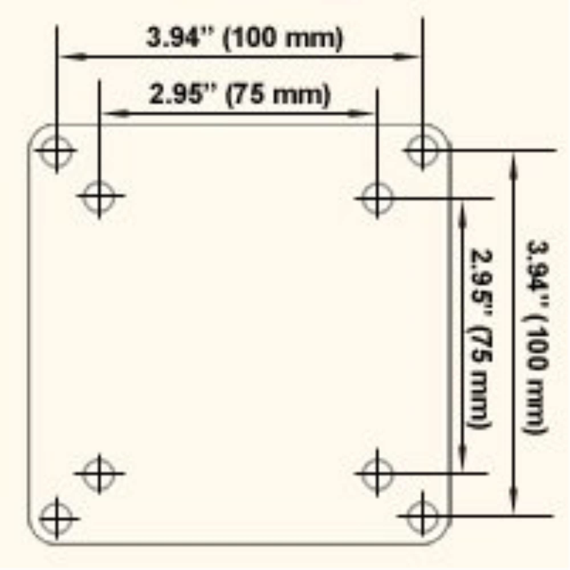 RiteAV - VESA Adapter Mount for LED, LCD, or Plasma (75mm to 100mm, Hardware Screws Included)