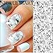 NICOLE DIARY Nail Art Flowers Water Transfer Stickers Elegant Nail Art Decoration NDS-32