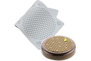 Honeycomb Bees Silicone Fondant Cake Mold for Kitchen Cake Cupcake Decorating Beehive Silicone Baking Molds Chocolate Candy M