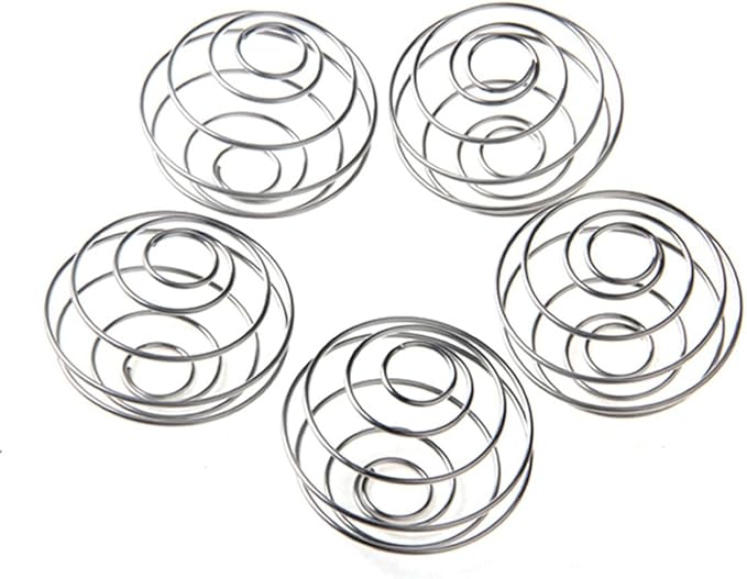 Amazon 5x304 ステンレス スチール ブレンダー ボトル ミキシング 泡だて器 ボール カップ プロテイン シェーカー 泡立ボール エッグカッター オンライン通販