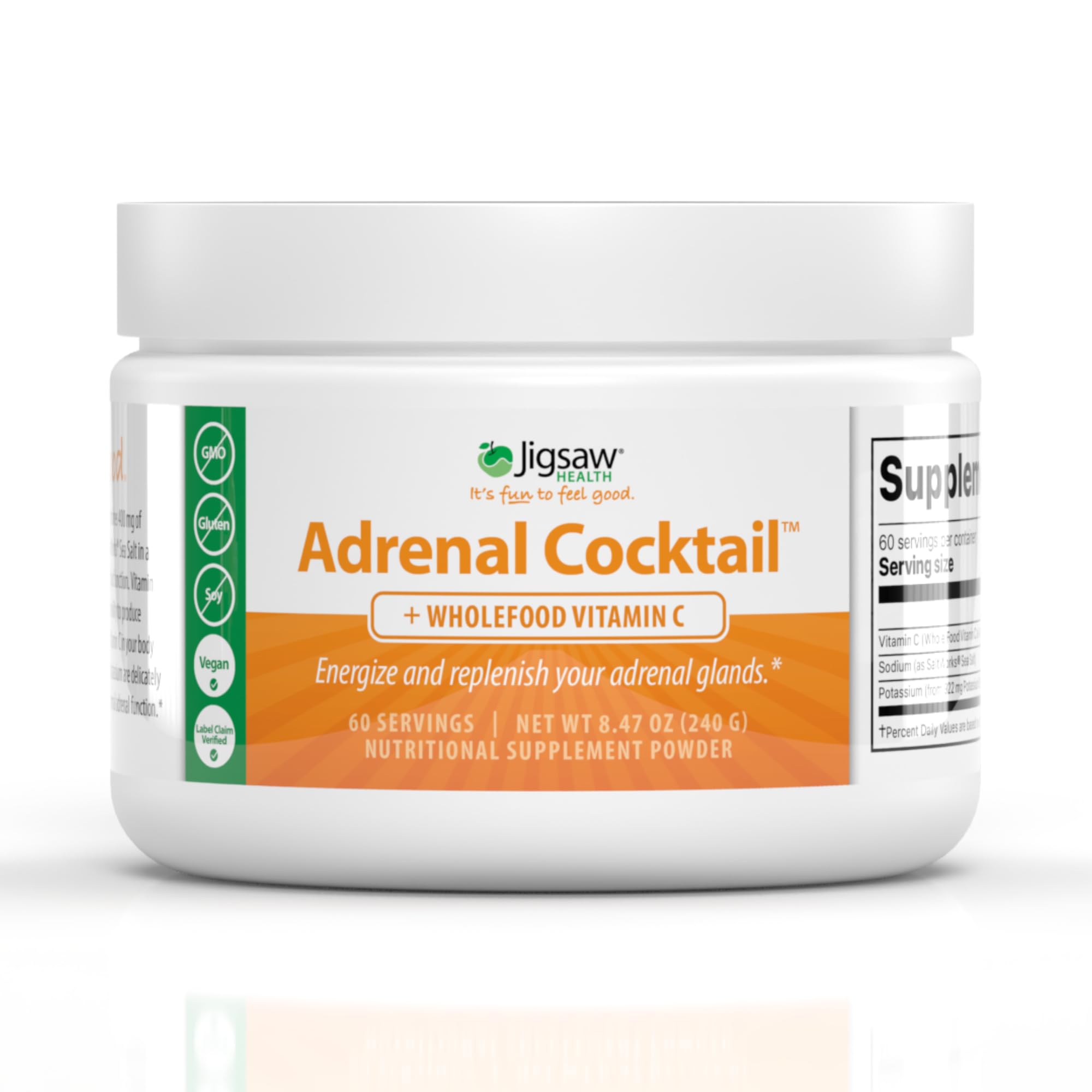 Adrenal Cocktail™ (jar) - 60 Servings - Jigsaw Health