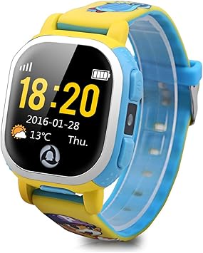 Tencent QQ - Smartwatch Pulsera de Reloj Infantil (Cámara, GPS ...