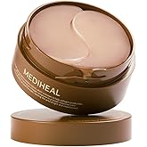 Mediheal Retinol Collagen Under Eye Patches - Korean Hydrogel Eye Pads (60 patches) with 95% Retinol & 5 Micro Collagen. Nour