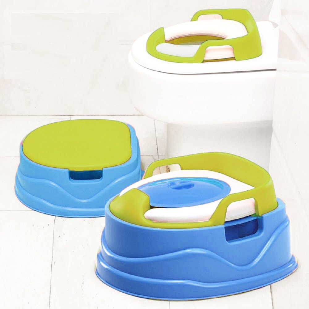 Kinder Töpfchen Mit Spülung - Lerntoilette Für 1-4 Jahre, 50kg Tragkraft, Rosa