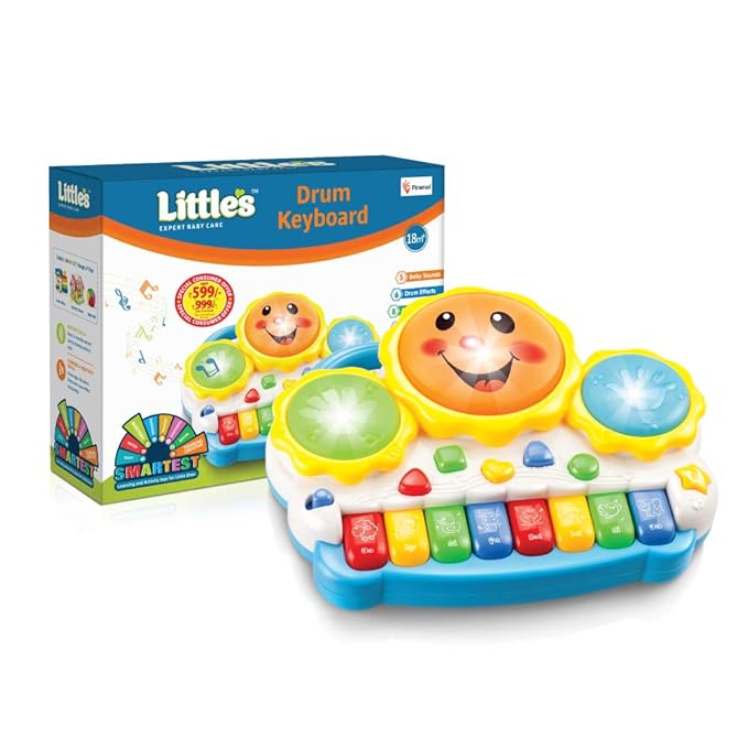 Buy Little's Drum Keyboard Musical Toy Online at Low Prices in India