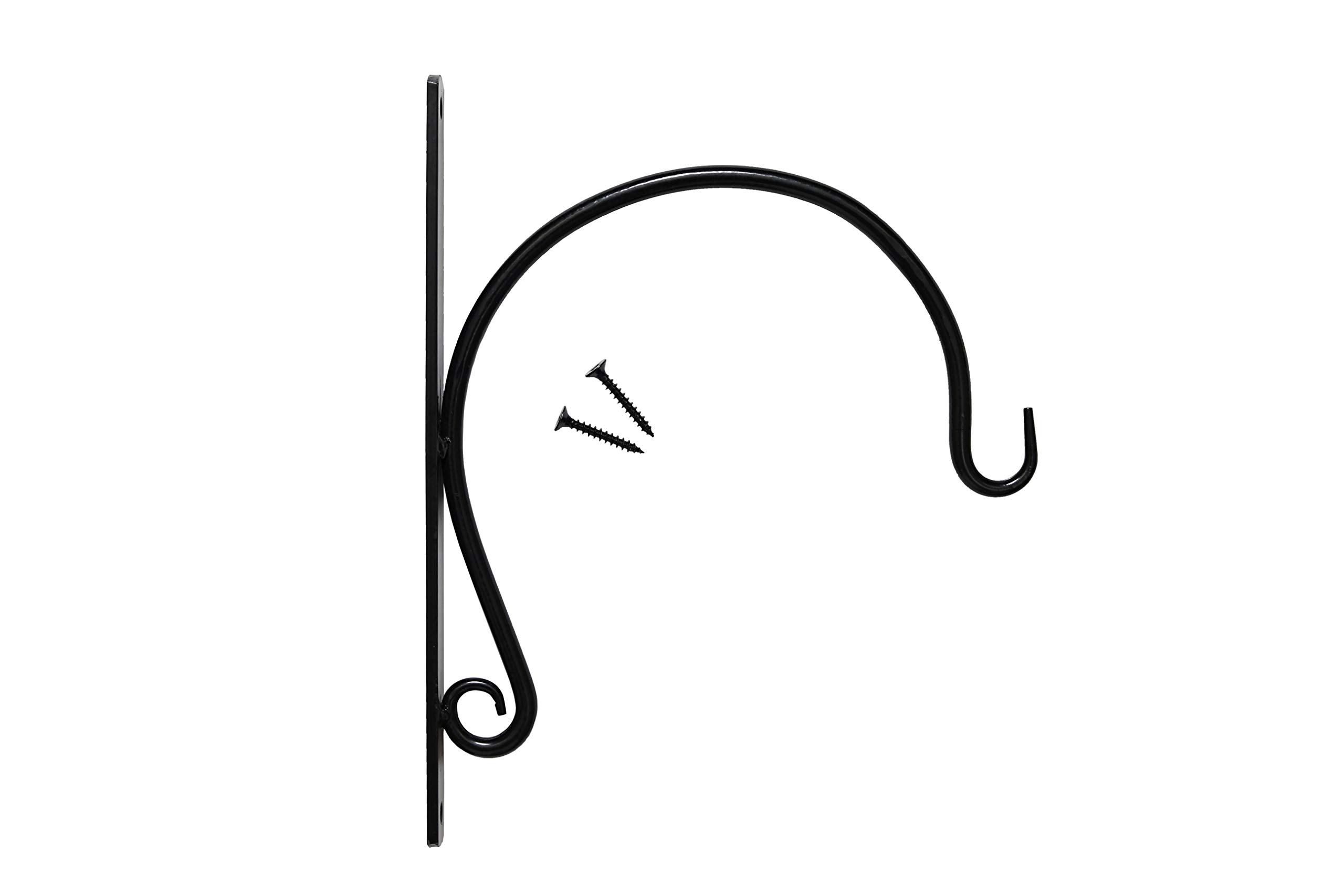 REMARKABLY Sturdy Hanging Plant Bracket, for Heavy Duty DOODADS, Elegant Hook for Wind Chimes, Flower Baskets, Decorative Plants, Wind Spinners, Bird Feeders, Indoor &amp; Outdoor Décor