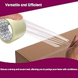 BARGAIN FACTORY Clear Packing Tape 48mm x 66m High-Strength Self Adhesive 6 view 3