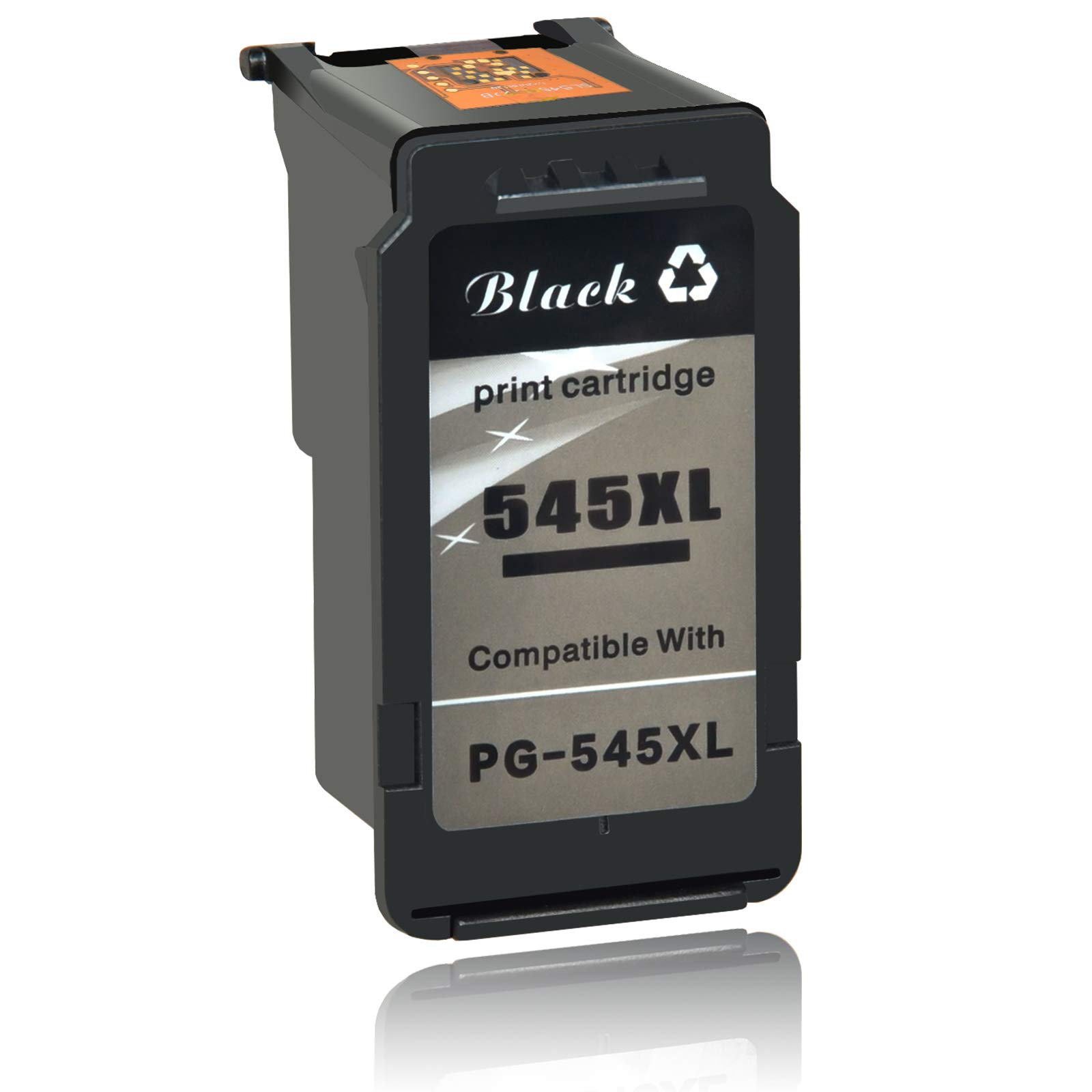 NineLeaf 545XL 545 XL Black Ink Cartridges Remanufactured PG-545 PG545 Ink Cartridges Compatible with Canon Pixma MG2550 MG2550S MG3050 MG2950 MG2950S MG2500 MG2450 MG3051 MX495, Pack of 1