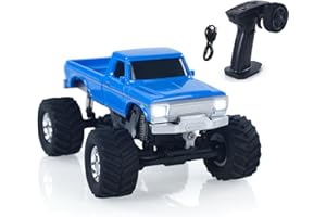 wheelfun JABAILE 3602 1/36 4WD 2.4G Radio Controlled Off Road Vehicles Mini Crawler Car Battery Lights RTR RC Toys Model Gift