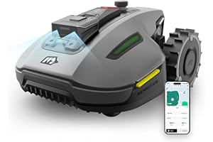 Mammotion YUKA mini 700H Robot Lawn Mower for 0.17 Acre, UltrasenseAI Vision+ RTK Positioning, Auto Mapping, App Control,50% 