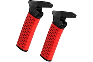 CAidRE Car Door Handle for Elderly, Car Handle Assist Support Handle, Portable Mobility Aids for Getting Out of Car, Auto Grab Cane for Seniors and Handicapped, Red, 2 Pack