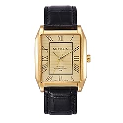 Miykon Vintage Watches for Men - Tank Square Gold