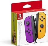 Nintendo Joy-Con Pair Neon Purple Neon Orange for Nintendo Switch Bluetooth