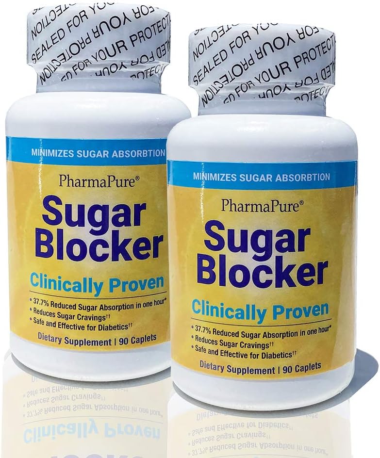 PharmaPure Sugar Blocker Slimdown Weight Loss Program (90 Caplets