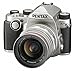 Pentax KP Silver Body 24.32 Ultra-Compact Weatherproof DSLR with 3