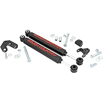 Rough Country Dual Steering Stabilizer for 97-06 Jeep TJ/XJ/MJ