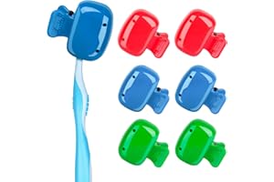 Waenerec Toothbrush Cover Cap Toothbrush Coverings Clips Portable Toothbrush Protector Toothbrush Storage Head Cover for Bathroom Home Travel Toothbrush Case