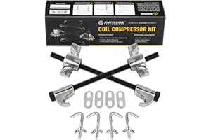 Supreme Suspensions - Heavy Duty Coil Spring Compressor Tool with Clamps - Can Cooler Included with Purchase