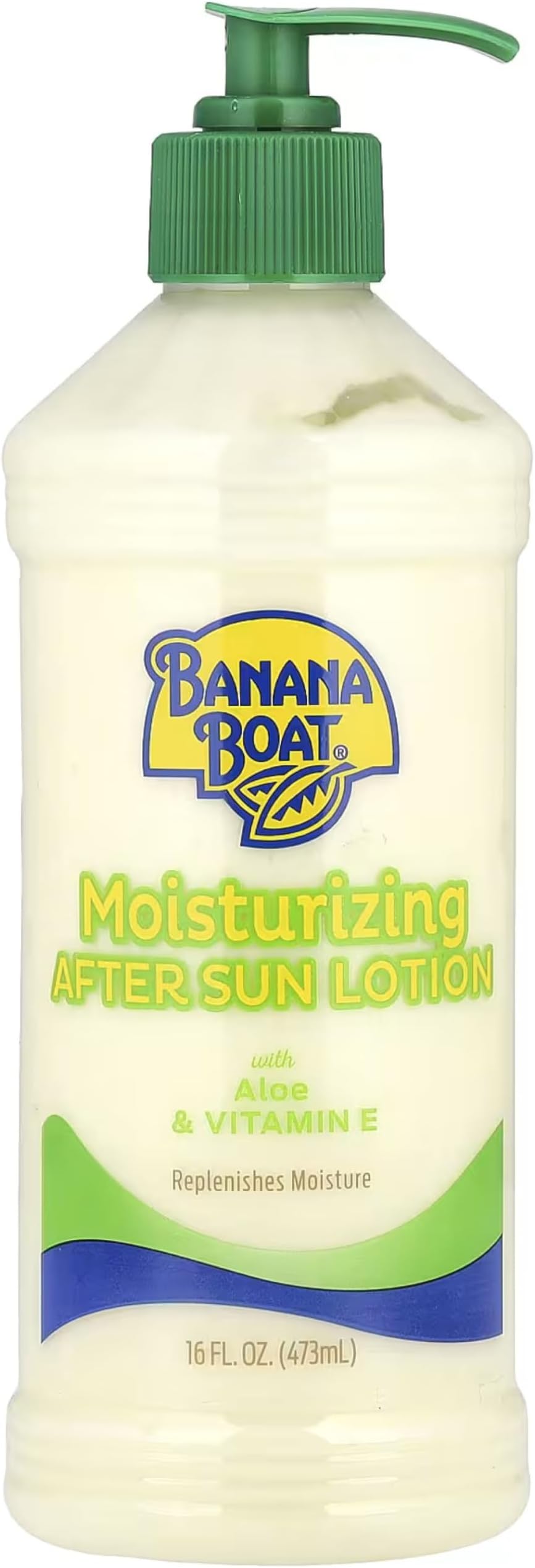 Banana Boat Aloe After Sun Lotion Pump 16 Ounce 473ml 2 Pack