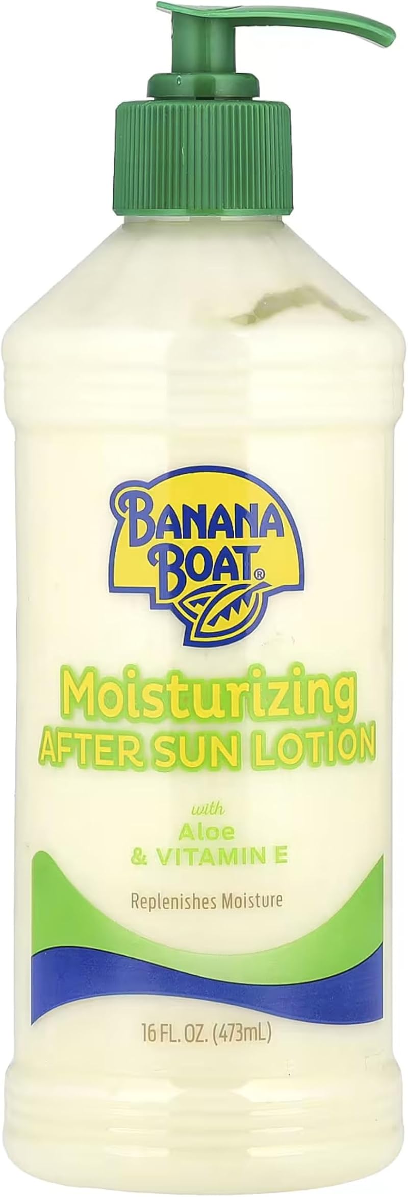 Banana Boat Aloe After Sun Lotion Pump 16 Ounce 473ml 2 Pack