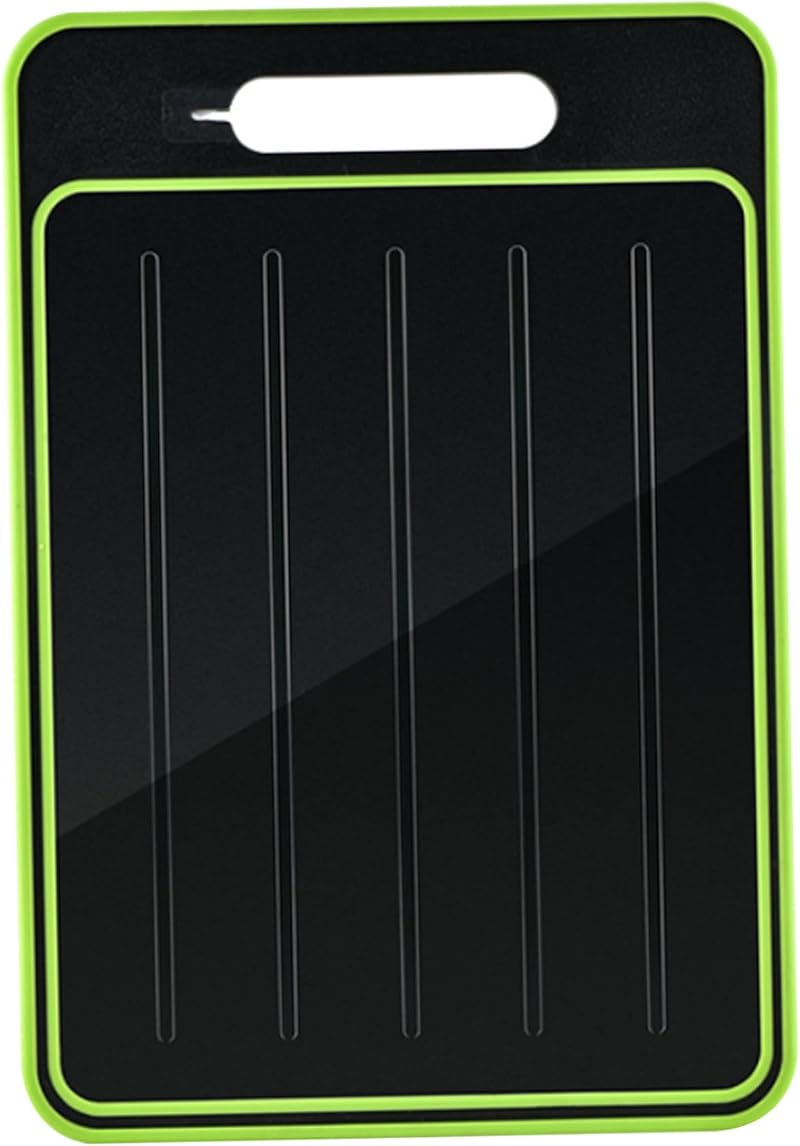 SMELEYOU 4 in 1 Defrosting Tray & Cutting Board with Grater & Sharpener
