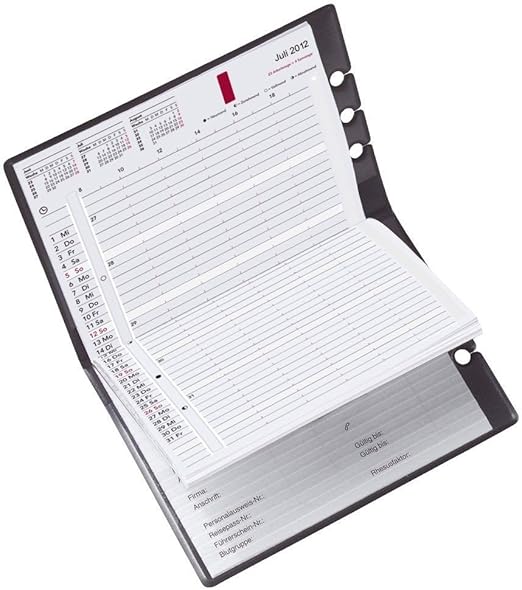 Time-System 633596 Taschenkalender Business A5 1W/2S 2016 mit 