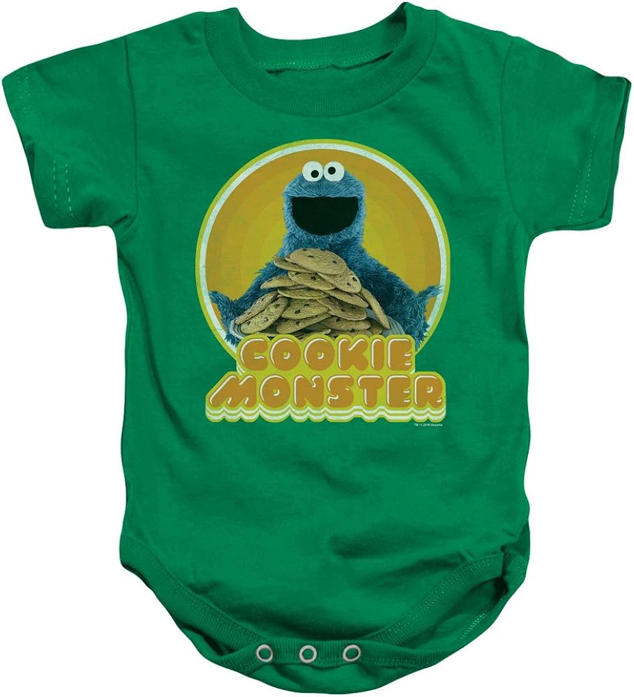 cookie monster romper