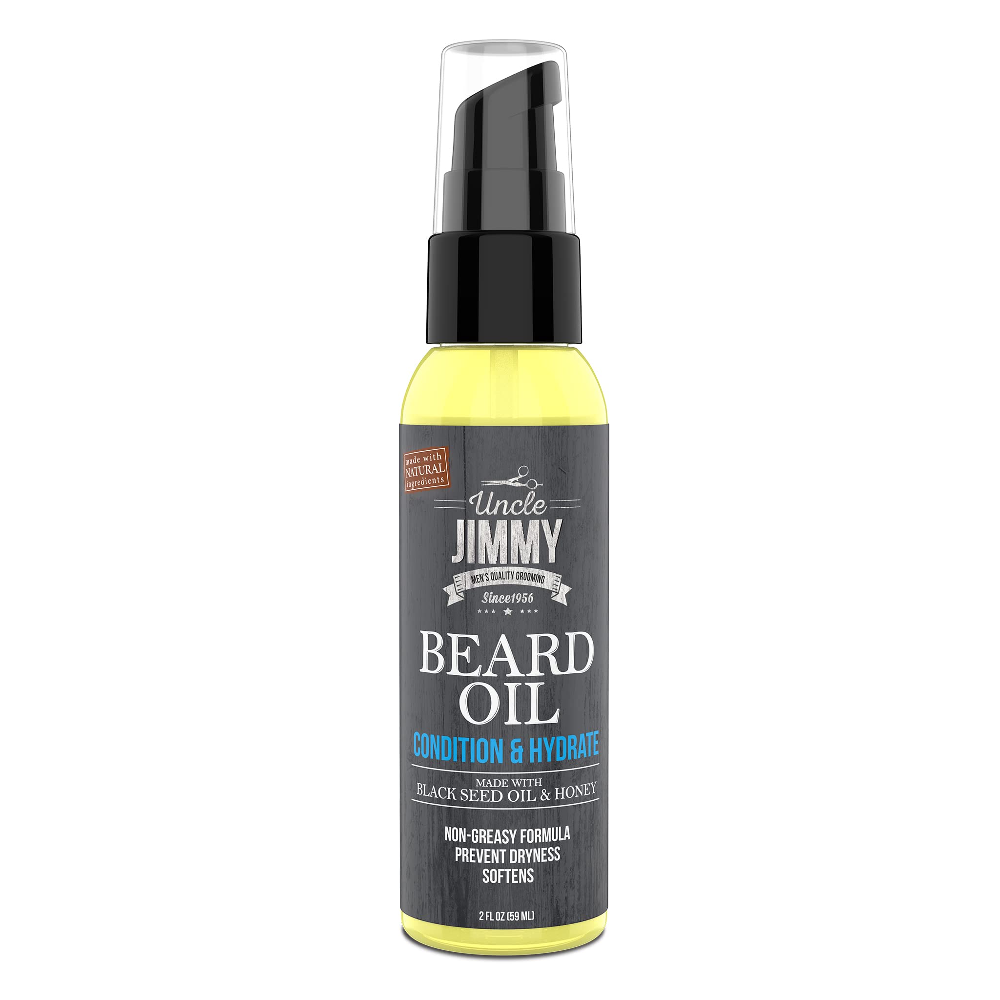 Uncle Jimmy Beard Oil, 2 Ounce