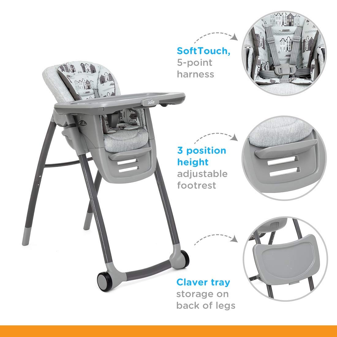 joie multiply 6 in 1 highchair petite city