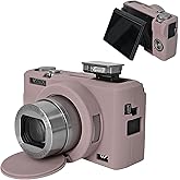 MUZIRI KINOKOO Case for Canon G7X Mark III Digital Camera - Soft Silicone Sleeve for Canon G7X3/G7X III Protective Cover with Removable Lens Cover - Lightweight & Anti-Scratch - Grey
