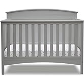 Delta Children Archer 4-in-1 Crib, Grey