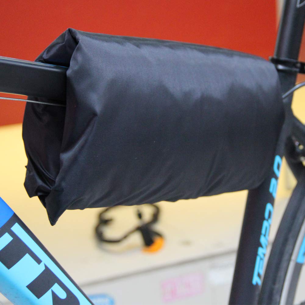 Gtpeak Bicycle Cover Waterproof 2 Bikes 210D XXL Bicycle Wheel Cover with Resist Strong Winds Easy Fold Carry Around Lasting Reliable Protection for Mountain Bike Outdoor Riding Traveling