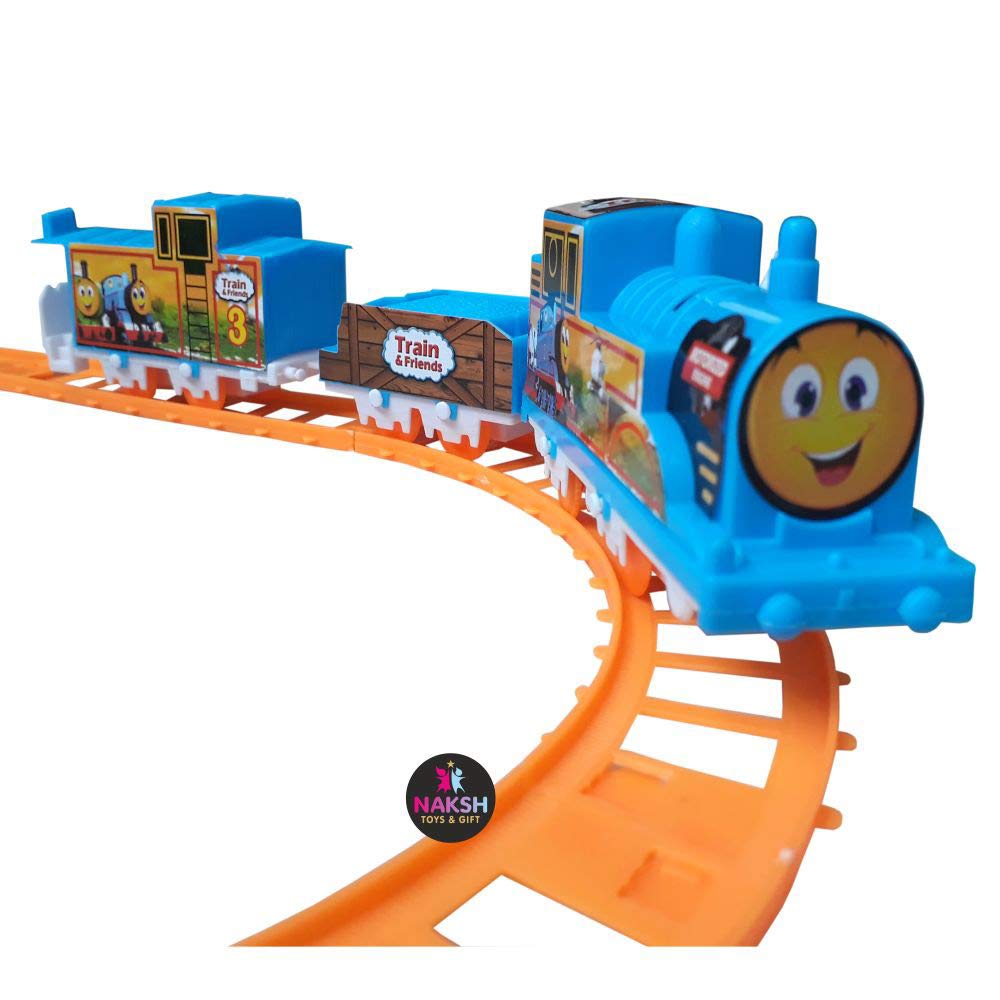 Train with Track Toy Set for Kids 