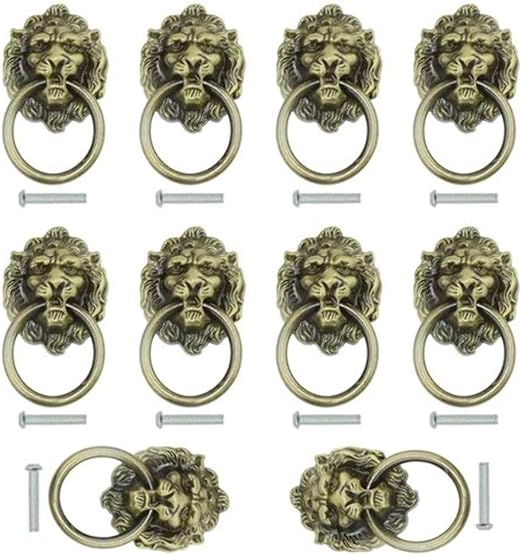 Amazon Com Tovot 10 Pcs Dresser Drawer Cabinet Door Ring Head