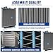 2-Rows CU2952 Radiator Replacement for Ford Explorer Mercury Mountaineer 2007 2008 2009 2010 V6 V8 4.6L 4.0L