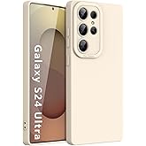 CIBAU YANG for Samsung Galaxy S24 Ultra Case.Soft TPU Phone Cover Matte Back Protective.Slim Light Thin Case for Galaxy S24 Ultra. Off-White
