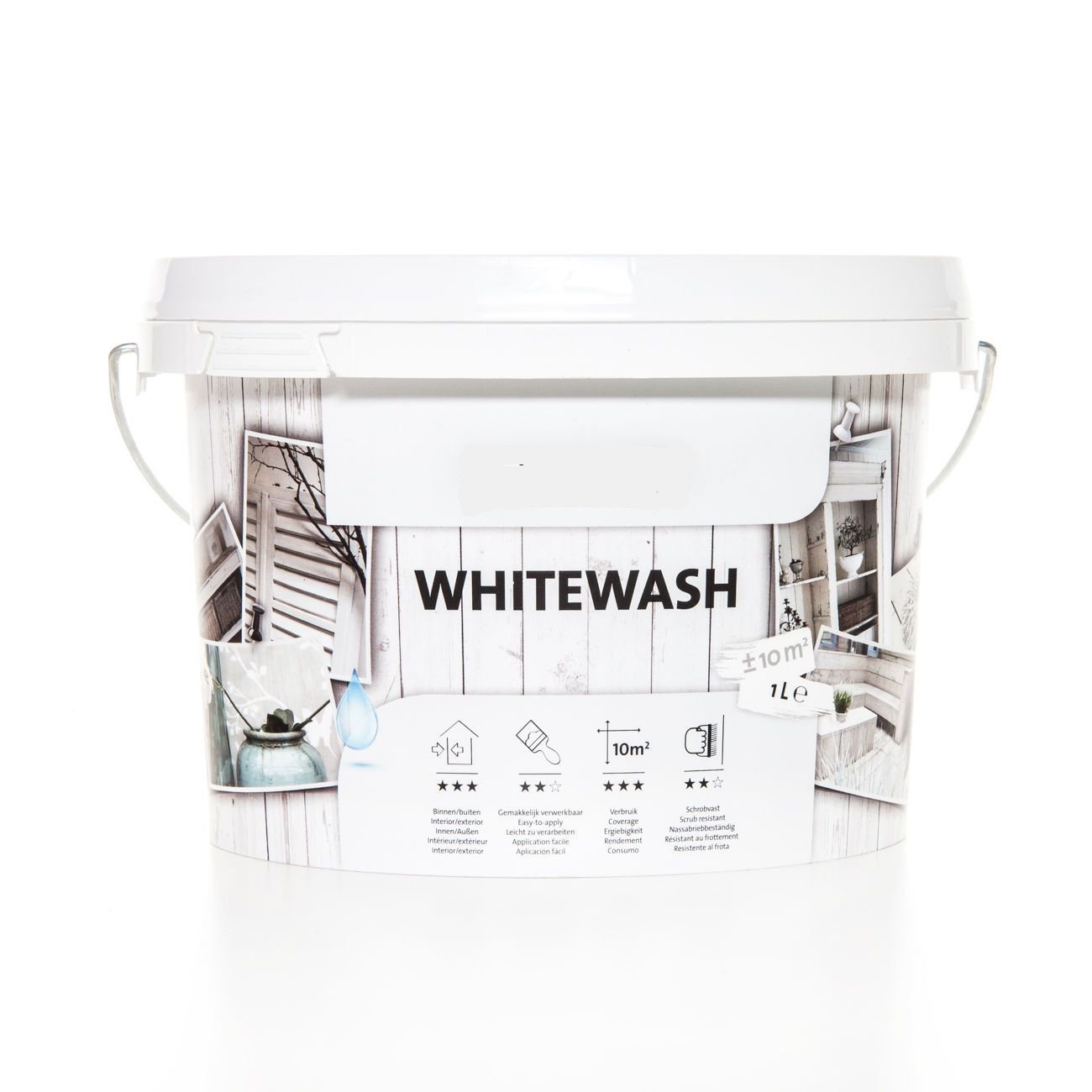 Chalk Paint Wood Furniture Colour Shabby Chic Antique Look White