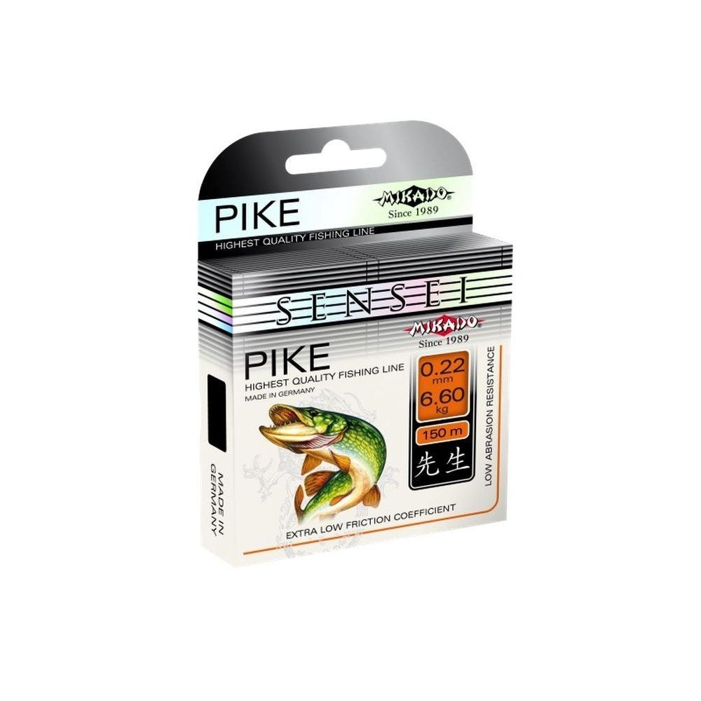 Mikado Pike 0.12 – 0.24 Cord blue blue Size:0.24/7.80