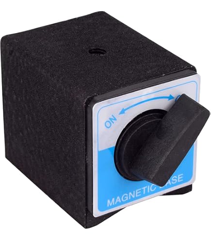M5 Tapped Hole Magnet 2-Pack 72 Lb Magnetic Bases With On/Off Switch ...