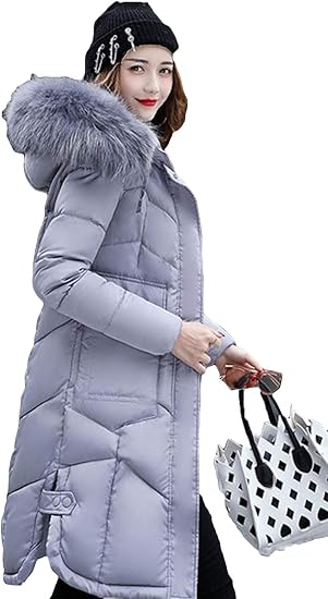Amazon Alppv レディース 冬 Bf風 ロング ダウンコート ダウンジャケット レディース 中綿コート 防寒着 暖かい コート 暖かい コート レディース アウター 無地 女性用 冬服 おしゃれ コート コート ジャケット 通販