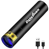 DARKDAWN UV 365nm Black Lights Mini Flashlight USB