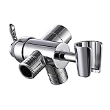 Shower Arm Diverter with Handheld Shower Mount