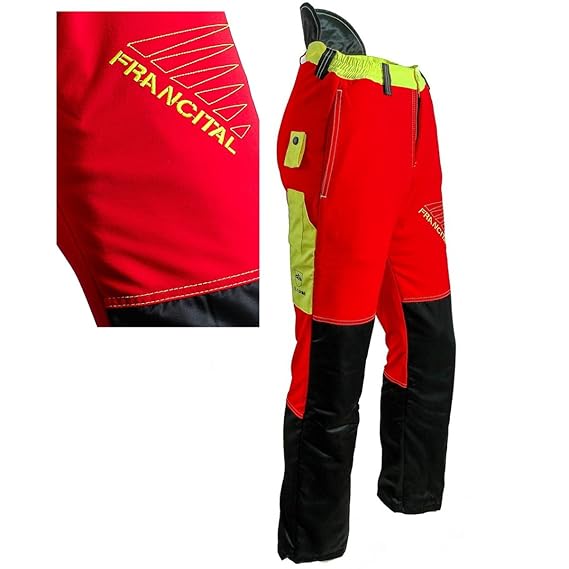 Francital Forest Fighter Start-Up Schnittschutzhose by rot - Bundhose - Forsthose - Forstkleidung