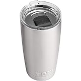 YETI Rambler 20 oz Stainless Steel Vacuum Insulated Tumbler w/MagSlider Lid