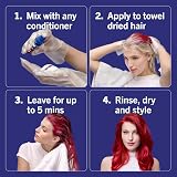 LIVE Colour Drops Fiery Red 30 ml Vegan Semi-Permanent Hair Dye Drops view 6