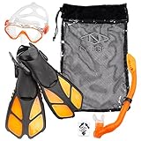 NAGA Sports Kids Snorkel Set - Choose your Size and Color